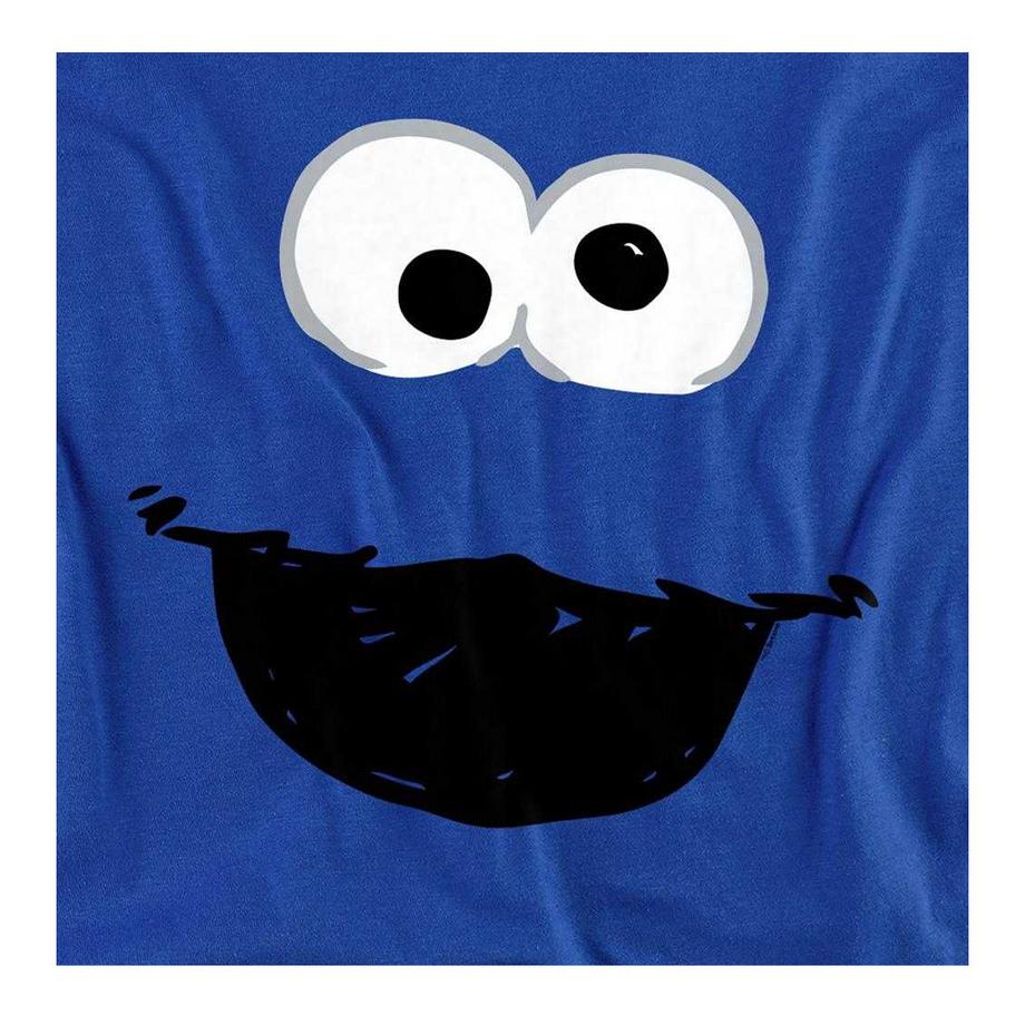 Sesame Street T-Shirt Manches Longues Motif Cookie Monster  