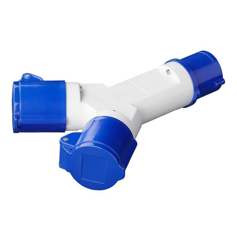 Pricenet  Répartiteur 2 voies CEE 16A 