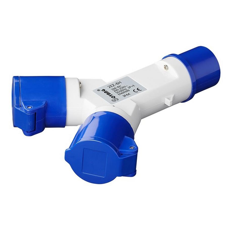 Pricenet  Répartiteur 2 voies CEE 16A 