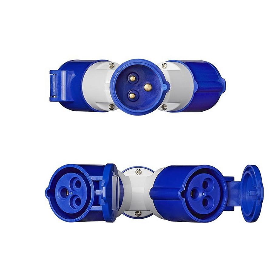 Pricenet  Répartiteur 2 voies CEE 16A 