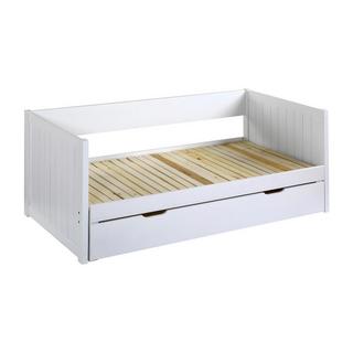 Vente-unique Lit gigogne banquette ALFIERO II avec tiroir ou 174Pin MDF  