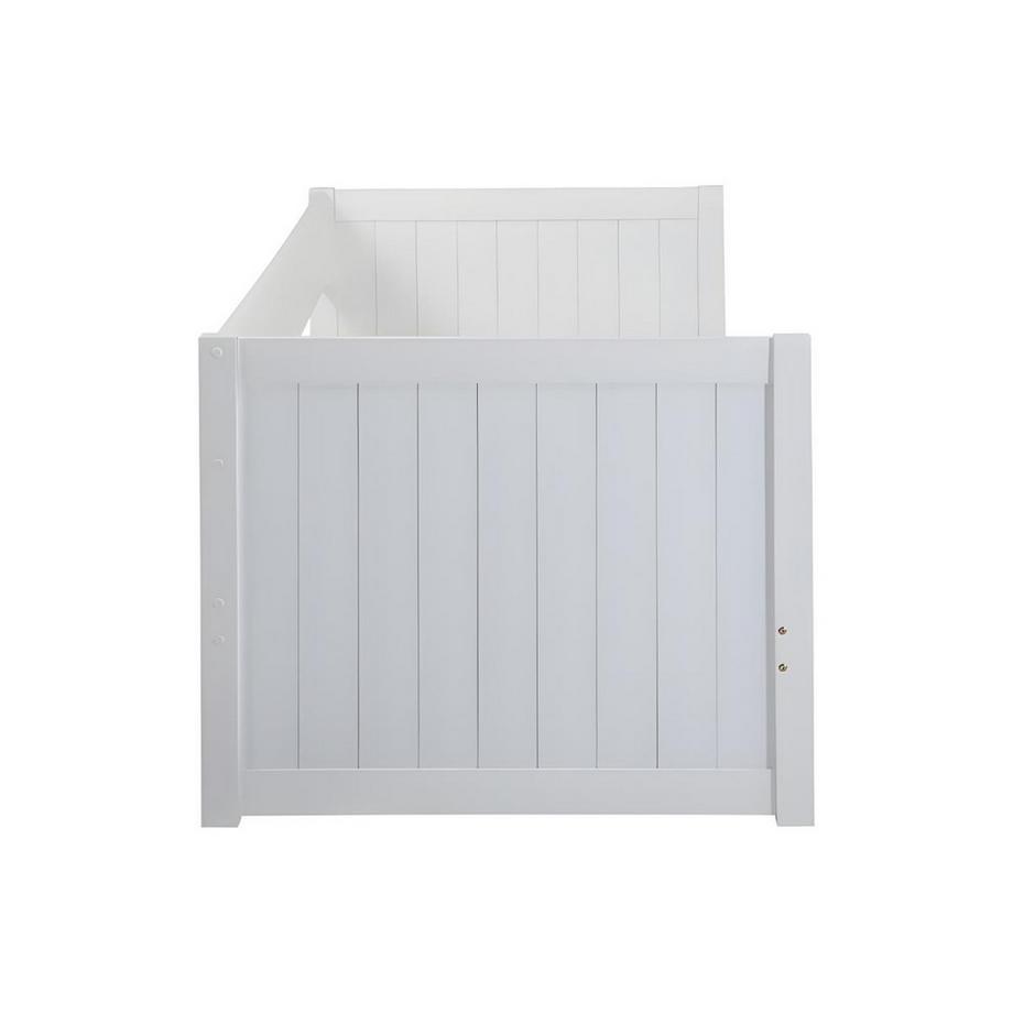 Vente-unique Letto divano con letto estraibile Laccato bianco ALFIERO  