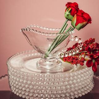 Wolff Kristall-Perlen-Milchkanne  