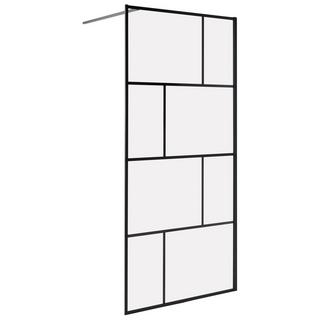 Beliani Parois de douche en Verre de sécurité Minimaliste TAPAJOS  