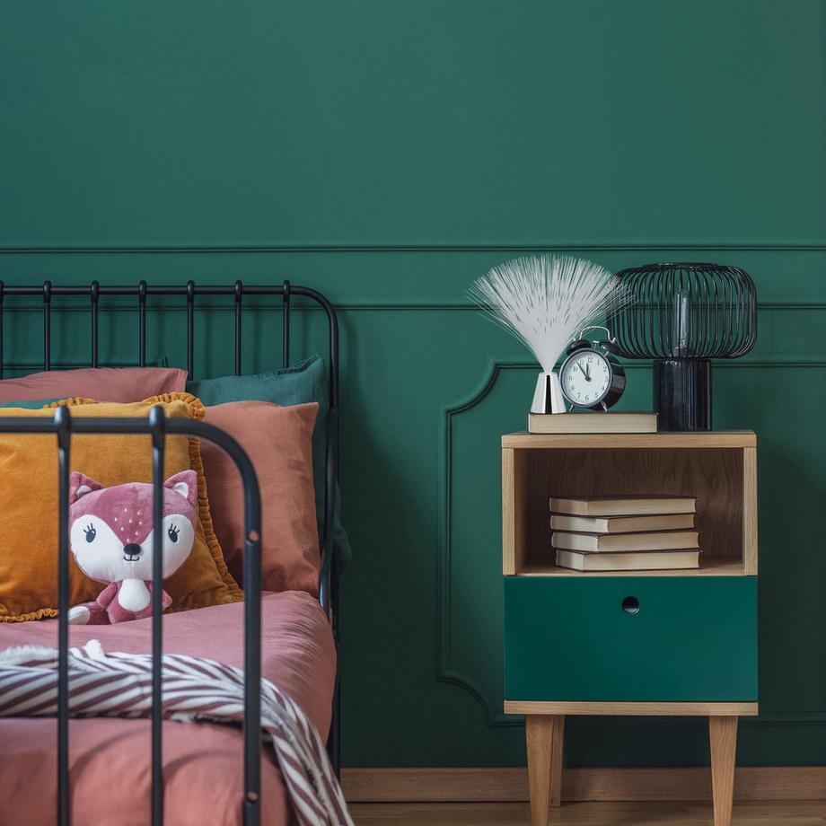 Northix Lampe LED en fibre de verre, changement de couleur  