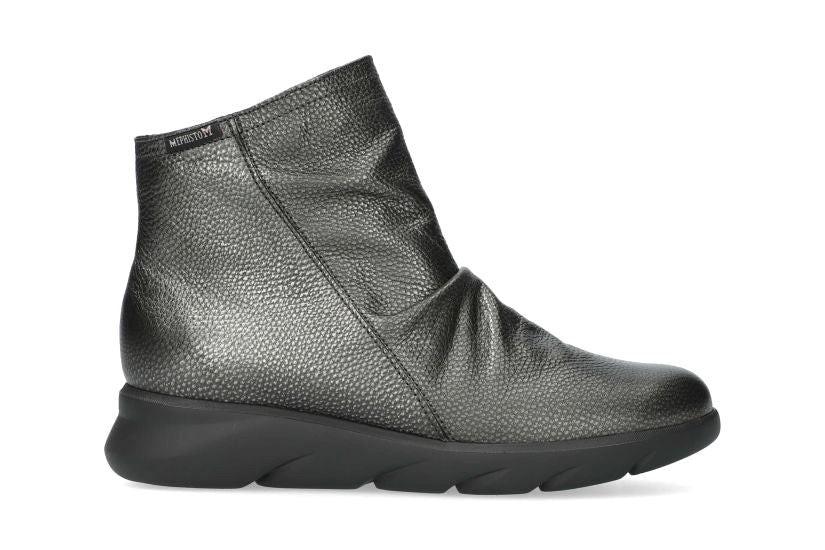 Image of Celiane - Leder Stiefelette Unisex Grau 41