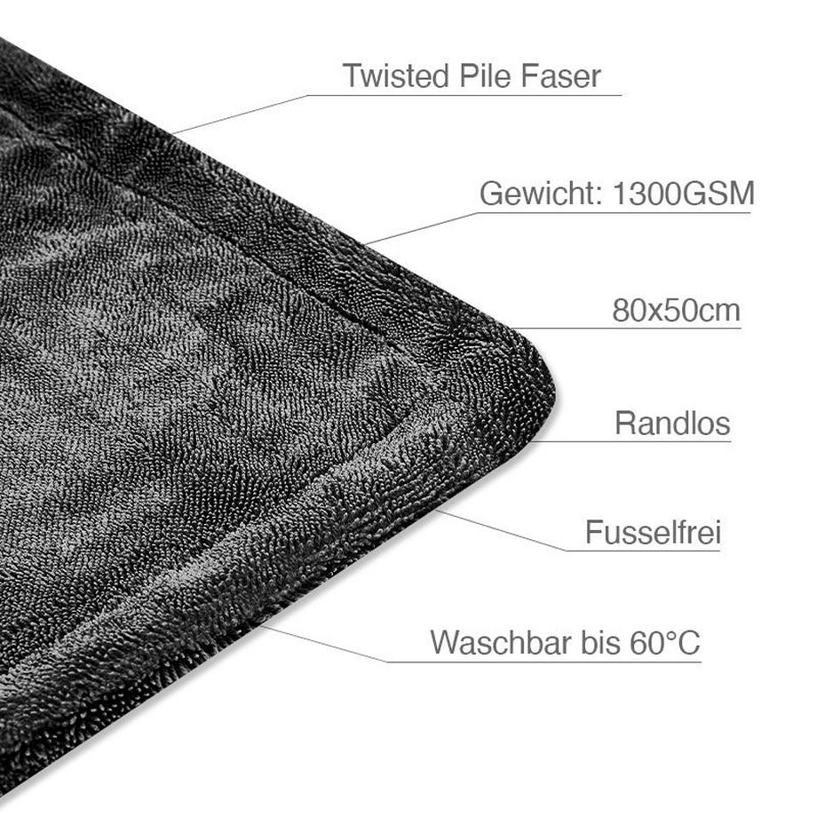 Liquid Elements Black Hole Premium Chiffon de séchage  