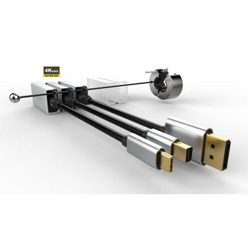 Vivolink PROADRING7S câble vidéo et adaptateur DisplayPort + Mini DisplayPort + USB Type-C 3 x HDMI