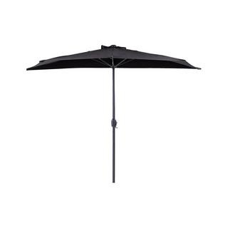 Beliani Ombrellone Semicircolare en Tessuto GALATI  