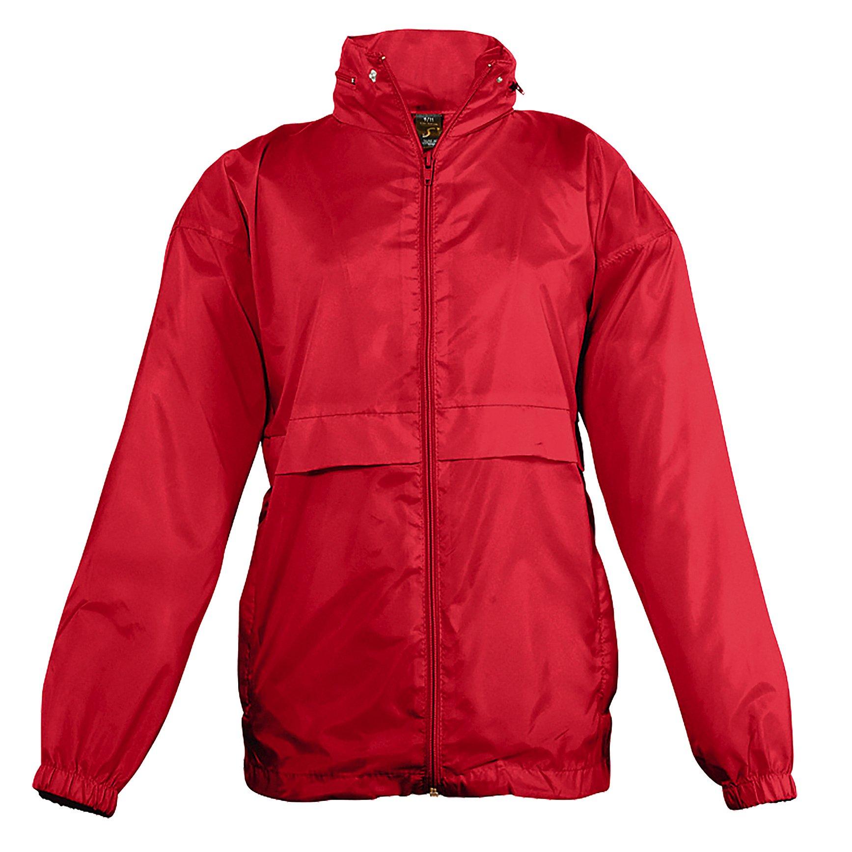 Image of Windbreaker Jacke Surf Jungen Rot Bunt 128