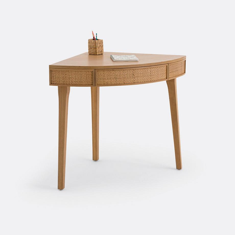 La Redoute Intérieurs Eckschreibtisch Achilde mit Schublade  