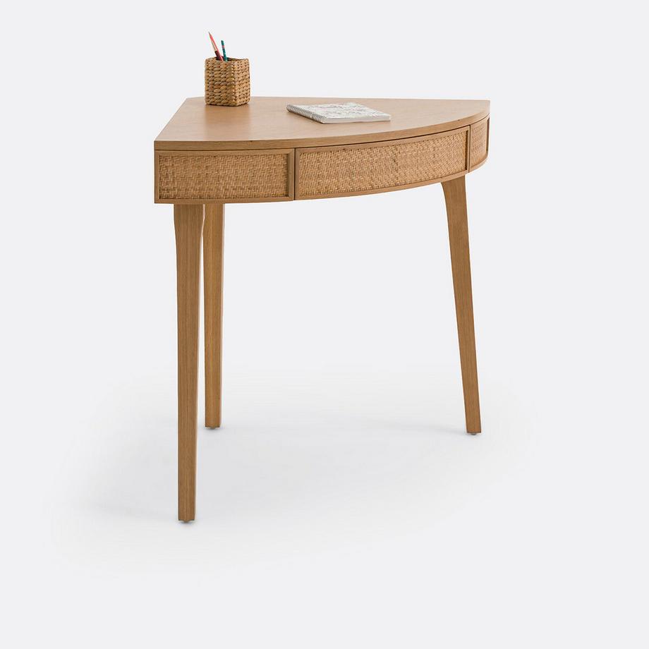 La Redoute Intérieurs Eckschreibtisch Achilde mit Schublade  