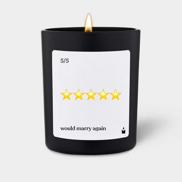 Bougie Parfumée Flowery 5/5 would marry again