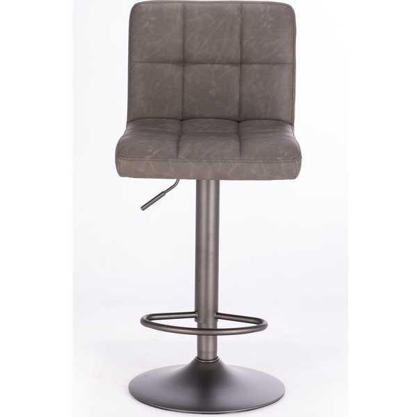 mutoni Tabouret de bar Greyson gris foncé vintage  