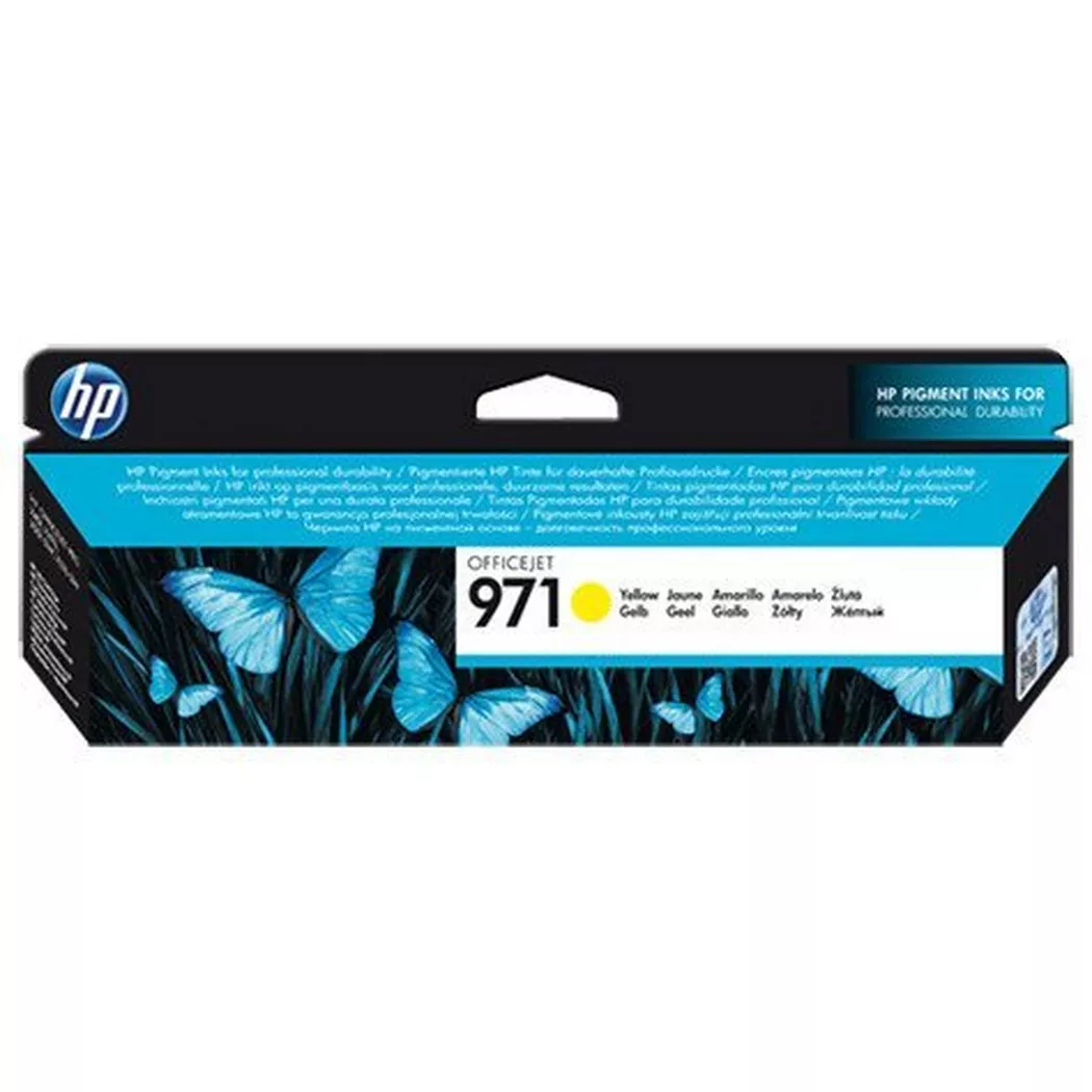 Hewlett-Packard – HP Tintenpatrone 971 yellow CN624AE OfficeJet Pro X451/576 2500 S., One Size