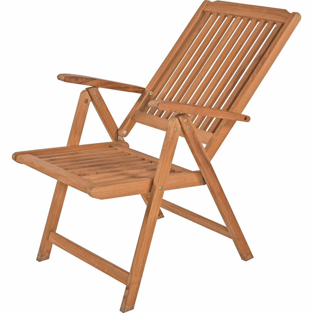 mutoni pleasure Garten Essgruppe Solo Teak natur (7-tlg)  