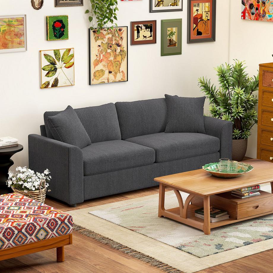 HOMCOM 3 Sitzer Sofa  