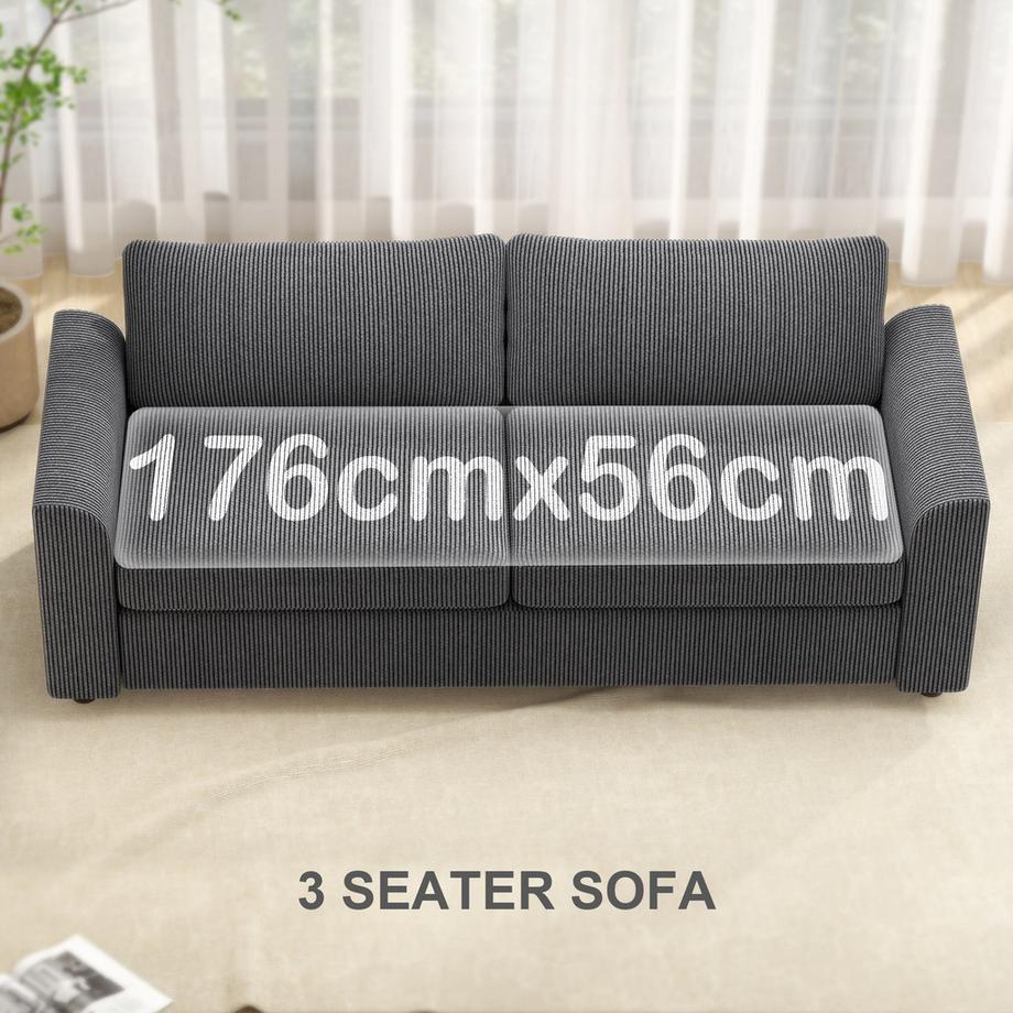 HOMCOM 3 Sitzer Sofa  