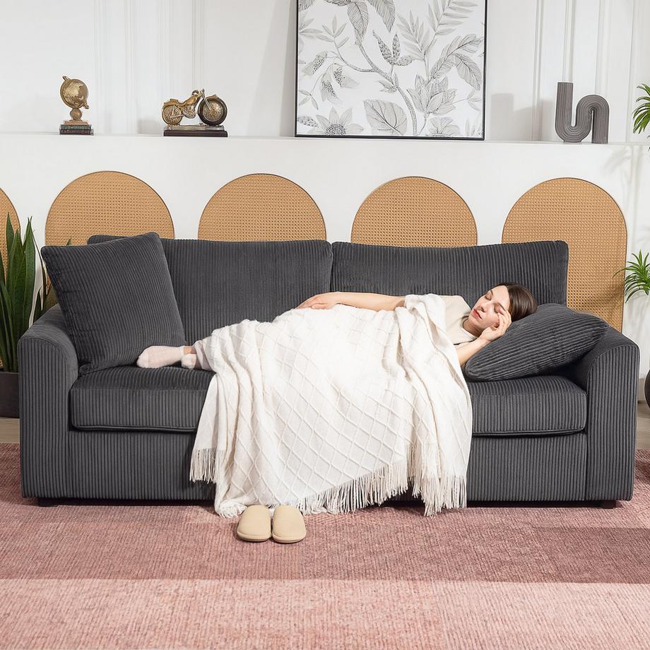 HOMCOM 3 Sitzer Sofa  