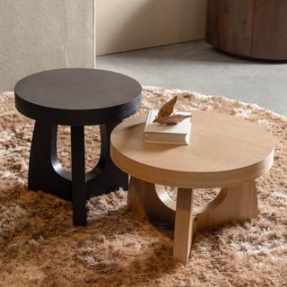 mutoni Table d'appoint Tala naturel 55  