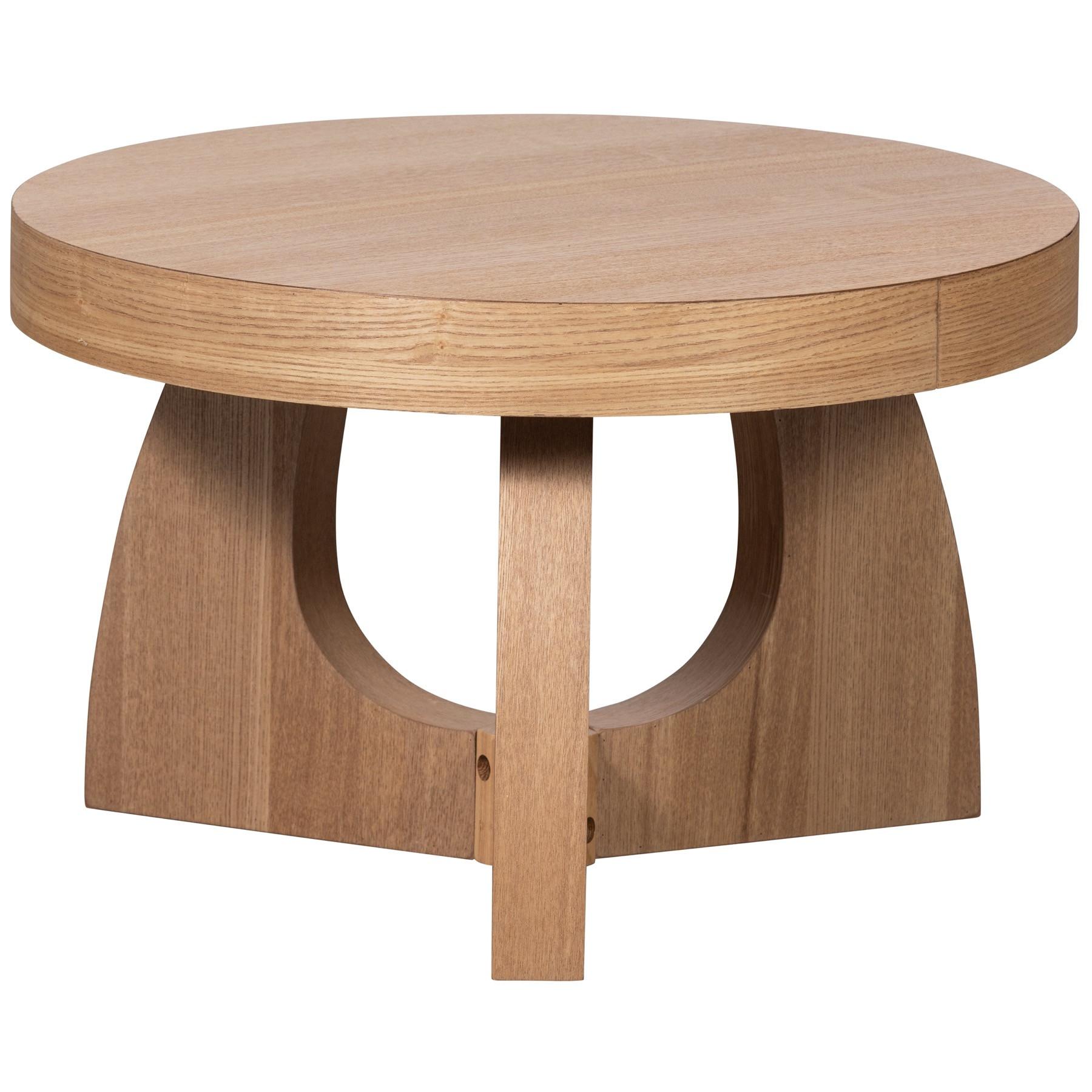 mutoni Table d'appoint Tala naturel 55  