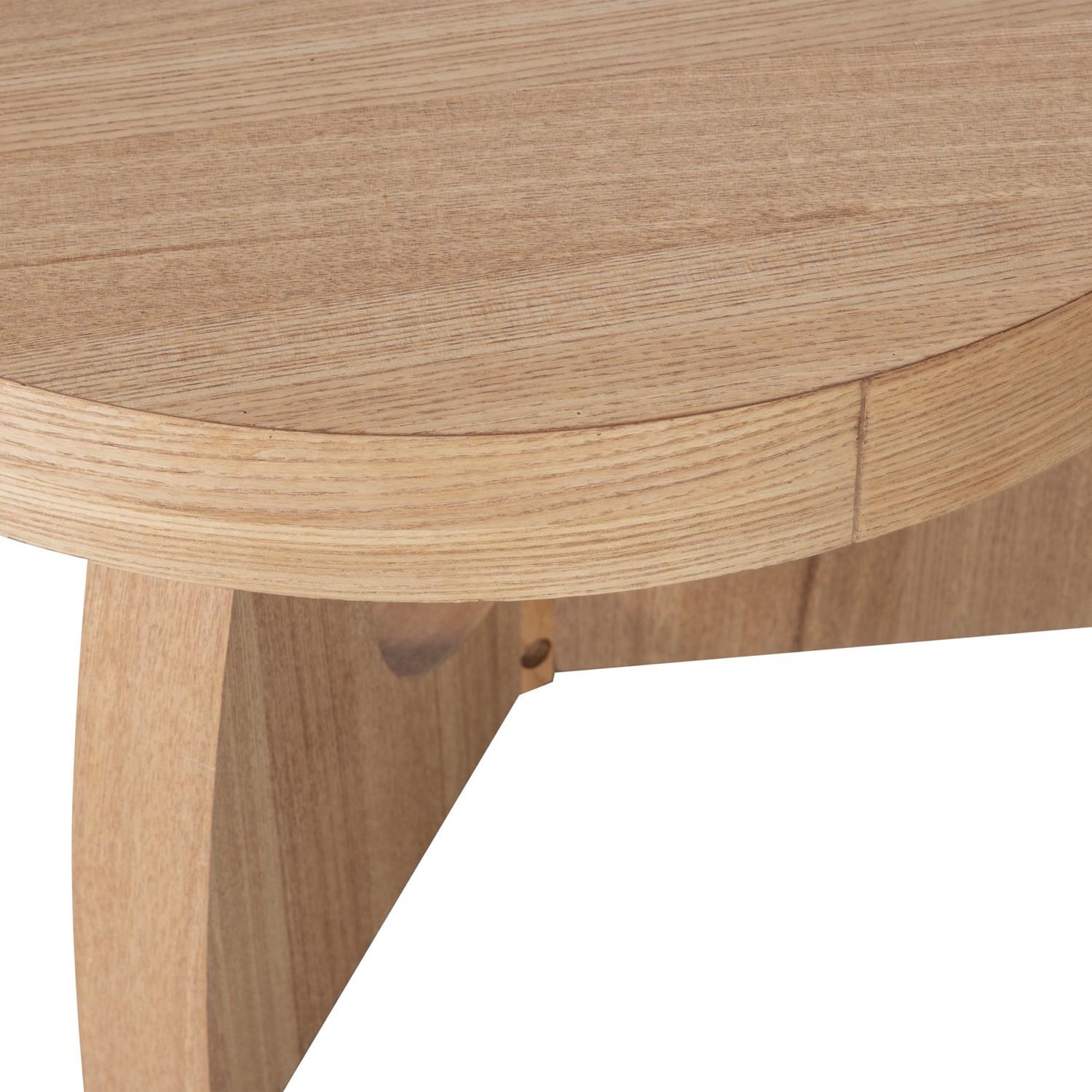 mutoni Table d'appoint Tala naturel 55  