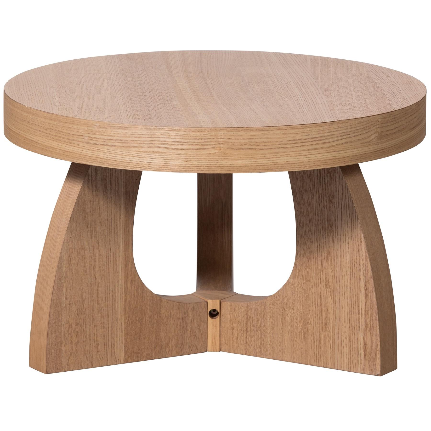 mutoni Table d'appoint Tala naturel 55  