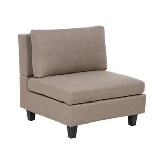 Beliani Module fauteuil en Polyester Moderne UNSTAD  