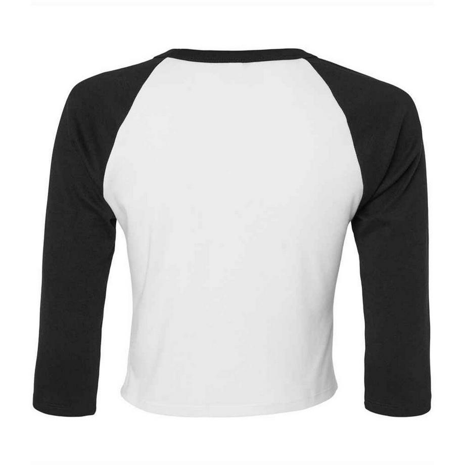 Bella + Canvas Raglan 3/4 Ärmel T-Shirt  
