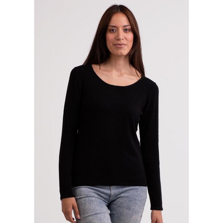 CASH-MERE.CH Pullover Girocollo Cashmere Riciclato  