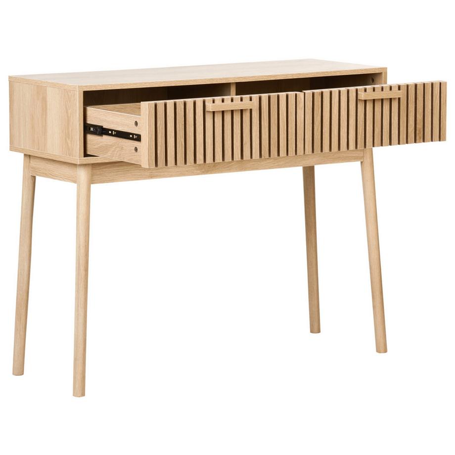 Beliani Tavolino consolle en Fibra a media densità (MDF) Mediterraneo LYNWOOD  