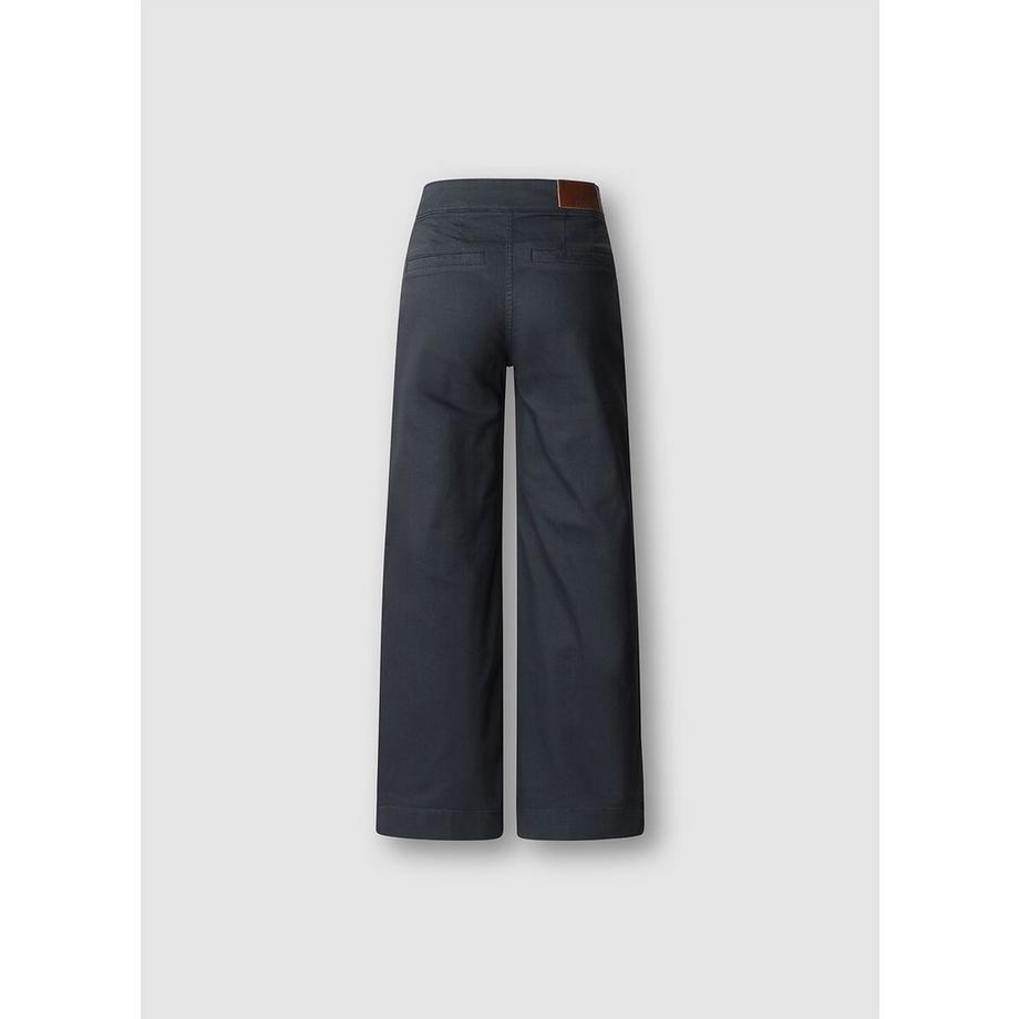 Pepe Jeans London Weite Hose mit Knopfdetails  