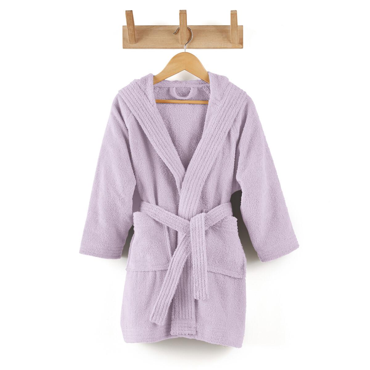 Image of Kinderbademantel Scenario Mit Kapuze (350 G/m²) Unisex Rosa 8-10A