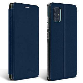 Avizar  Housse Simili-Cuir Galaxy A51 Bleu 