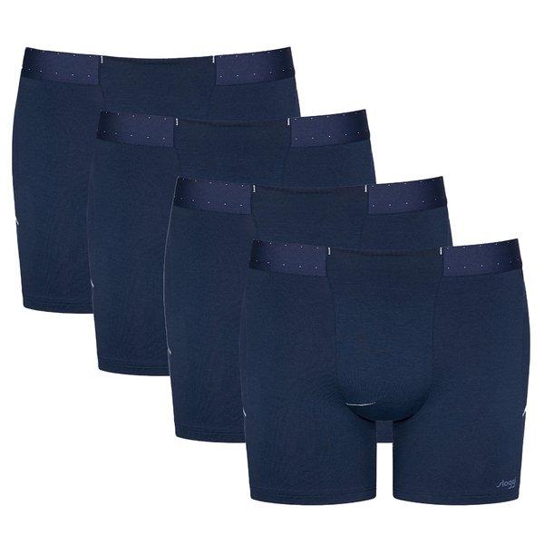 Image of 4er Pack Made Boxing Champ - Short Herren Blau Denim S