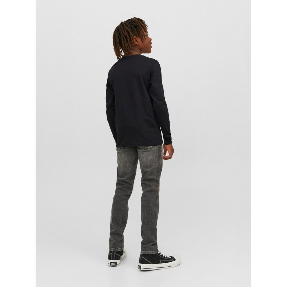 JACK & JONES  T-Shirt mit langen Ärmeln und Rundhalsausschnitt Kind  Corp Logo Play 