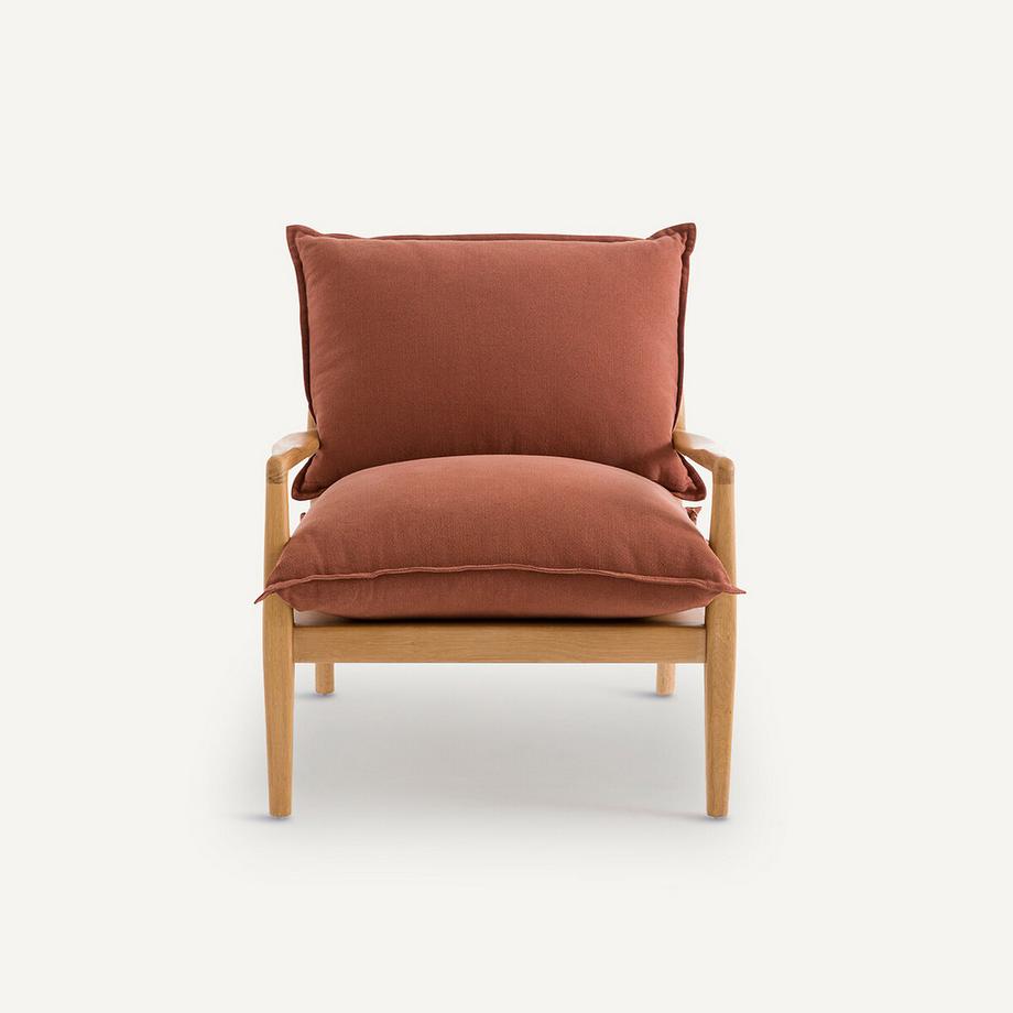 AM.PM Fauteuil tissu coton/lin  