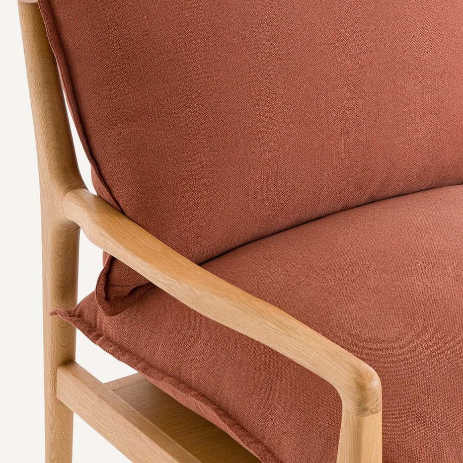 AM.PM Fauteuil tissu coton/lin  