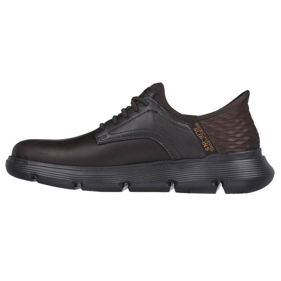 SKECHERS Chaussures Oxford Garza Gervin en Cuir  