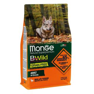 Monge  Bwild Glutenfree Adult Duck, 2.5kg 