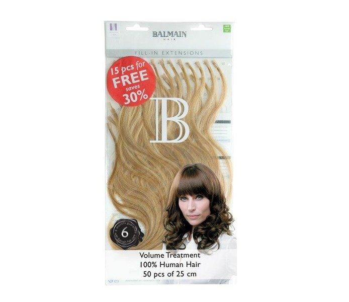 Image of Value Pack 133/33 Natural Straight 40cmdukublo/helkasbr 50 Echth.fill-in Damen golden ONE SIZE