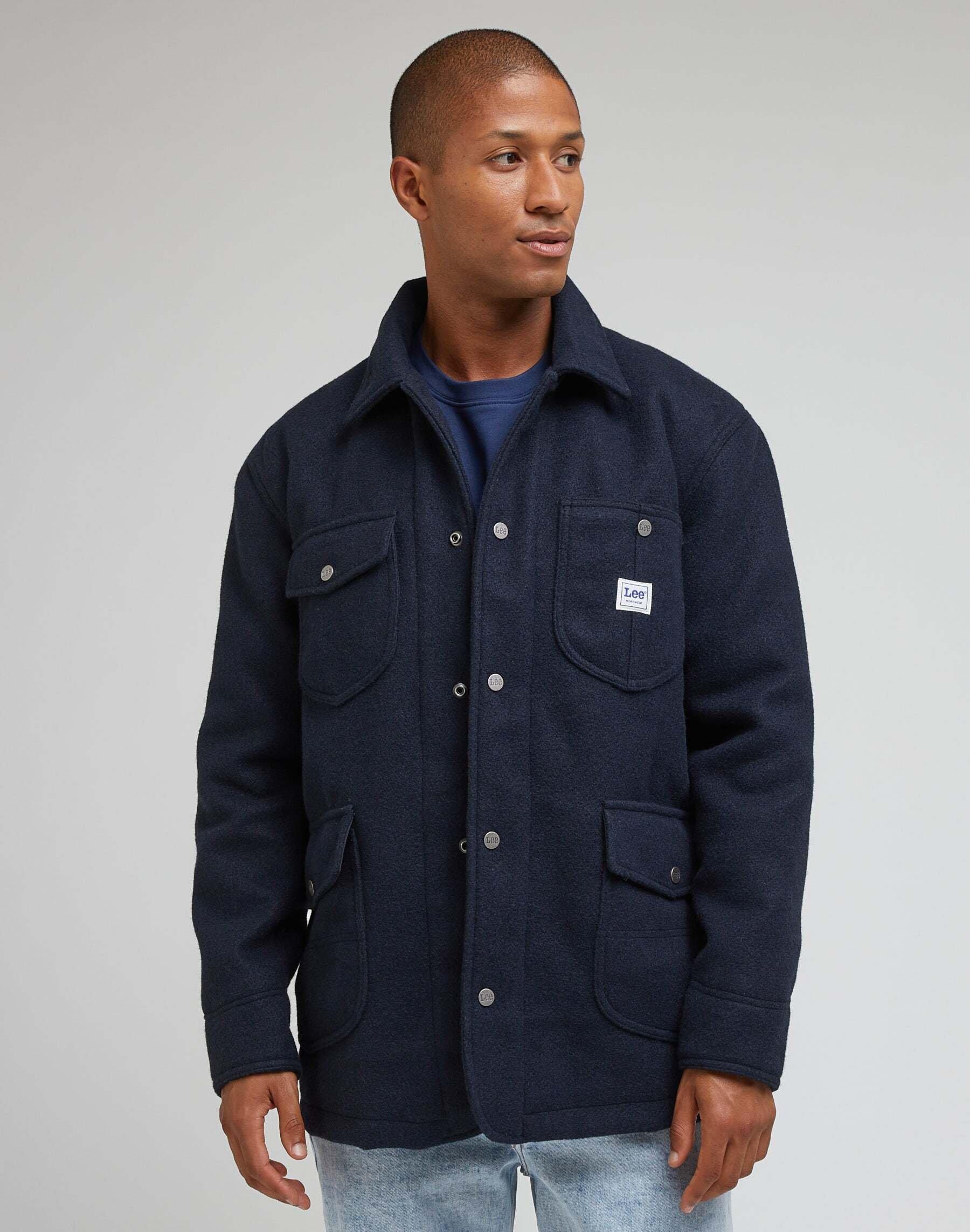 Image of Jacken Wool Jacket Unisex Blau L