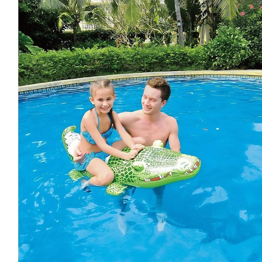 Jilong  Krokodil Luftmatratze mit Haltegriff 