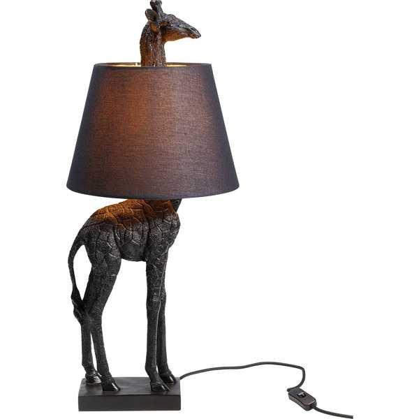 Image of Tischleuchte Giraffe Matt schwarz Tischleuchte Giraffe Matt schwarz