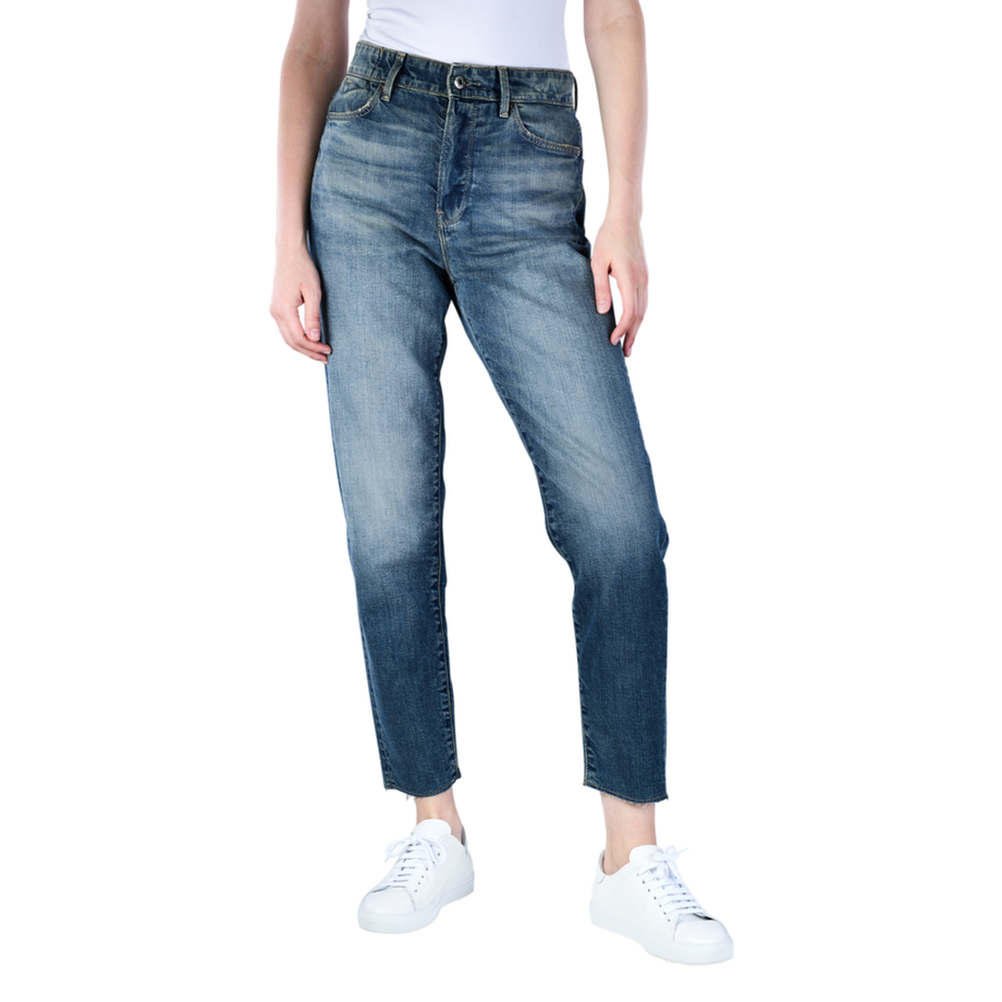 Janeh Ultra High Mom Ankle Jeans