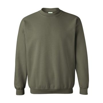 Lourde Mélange adulte Sweat-shirt ras du cou