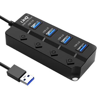 Avizar  4-in-1 USB 3.0 + 3x USB 2.0 Hub LinQ 