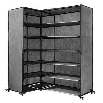 Eck-Schuhschrank - H107 cm