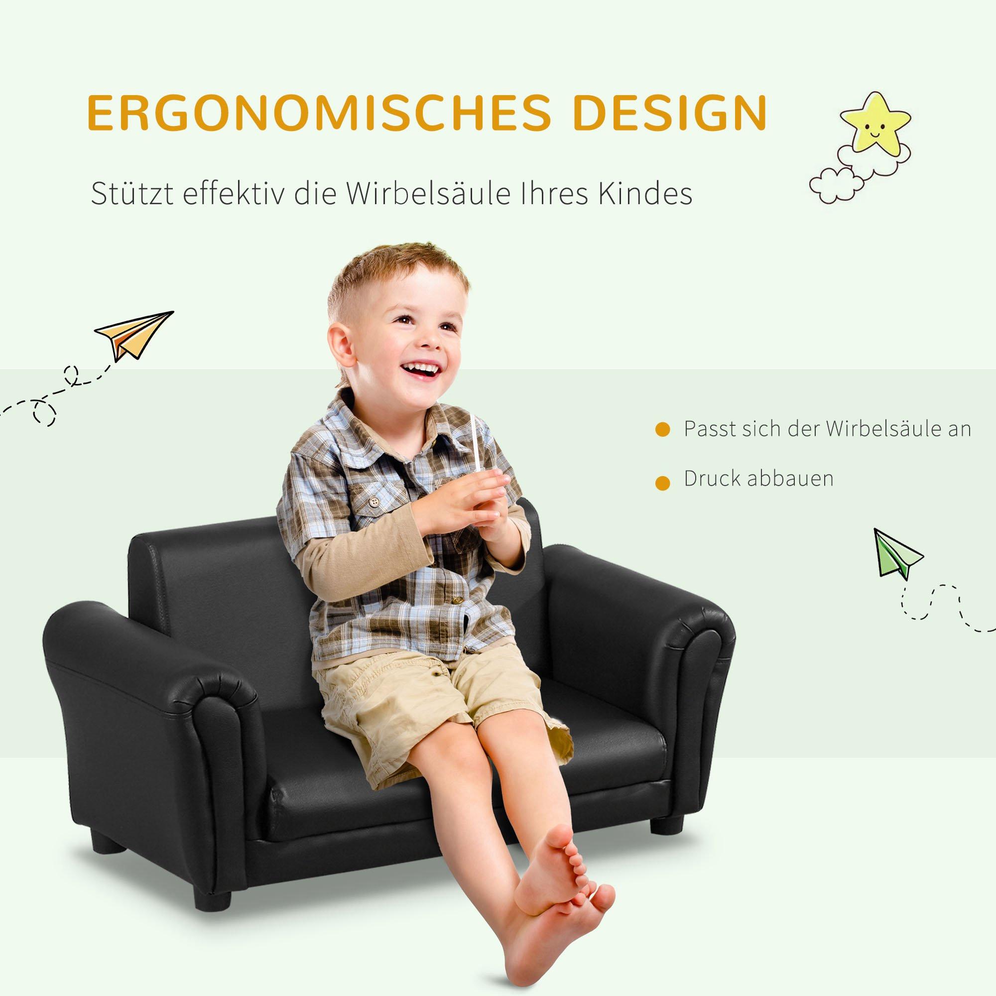 HOMCOM Fauteuil enfant  