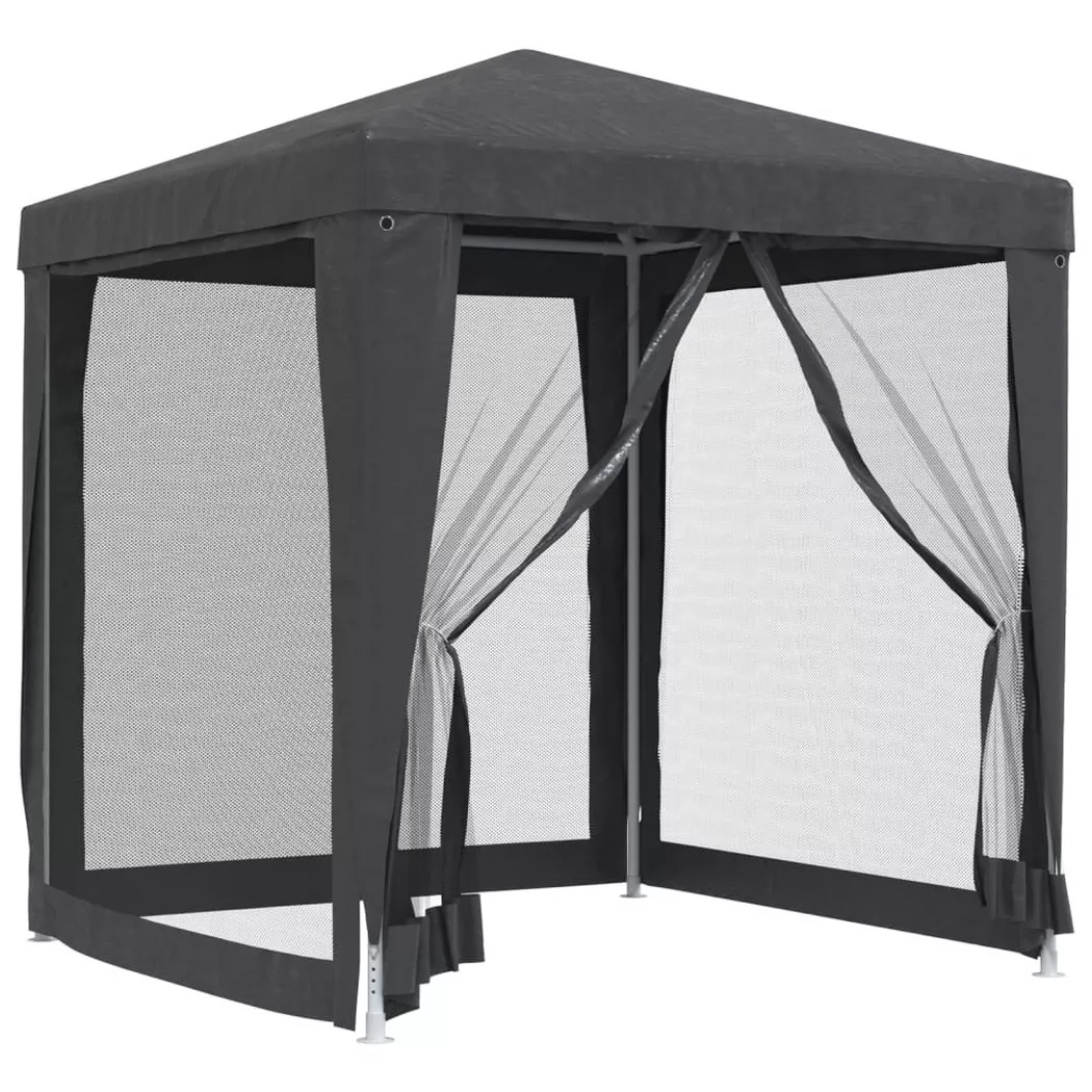 VidaXL - tenda per feste Polietilene, One Size, Grigio
